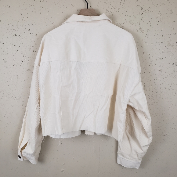 Corduroy Cropped Jacket Plus Size 3X NWOT - Picture 5 of 7